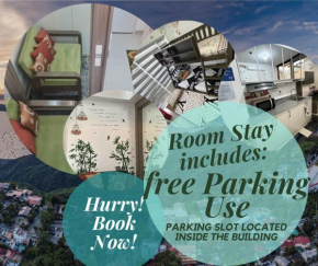 Cool at Wind Residences Tagaytay with FREE Use of Parking Space at Basement Building
